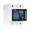 Tuya WiFi Multifunction Voltage/Current/Watt/Frequency Meter Over And Under Voltage Protector Remote Control Switch Energy Meter