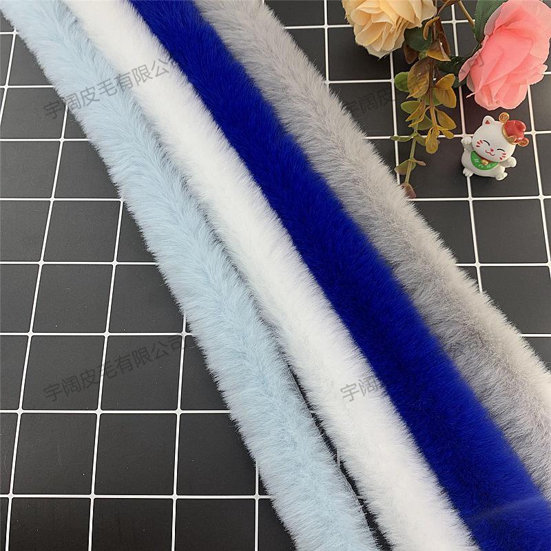 Tăietură manuală din blană sintetică de vidră pentru pelerină Hanfu și accesorii vestimentare