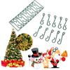 Home&Living Santa Claus Dolls Christmas Tree Hooks Hanging Hook Christmas Ornaments Storage Holder