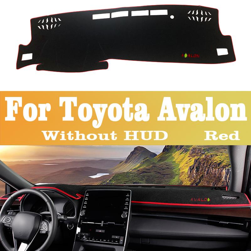 For Toyota Avalon 2019 2020 2025 2025 XX50 Car Dashboard Avoid Light Pad Instrument Platform Desk Cover Mat Carpets Accessories