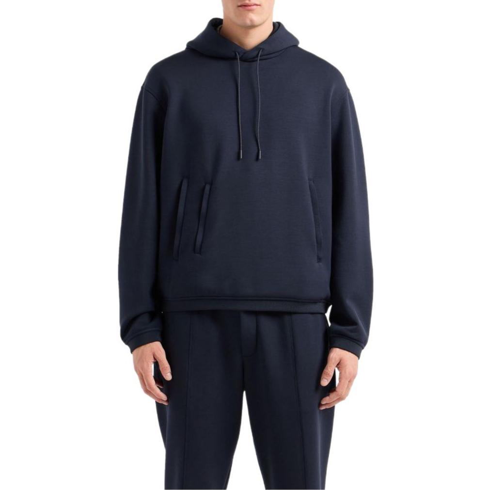 Emporio Armani Travel Essential Modal Blend Double Jersey Hooded Sweatshirt EM000314-AF101031-UB118