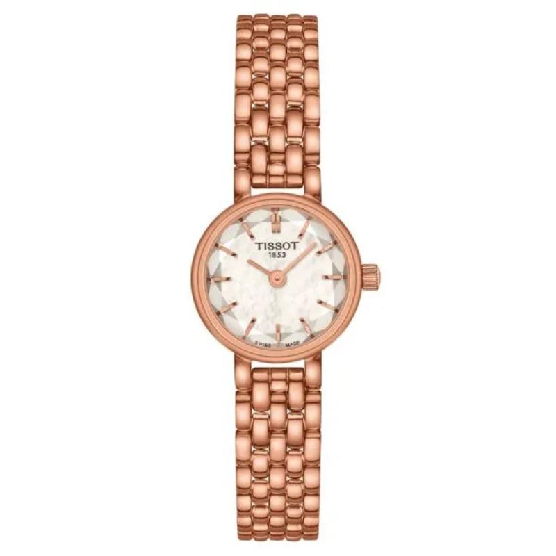 

Tissot Swiss Quartz Women s Watch - 19.5mm white dial, 30m water-resistant, stainless steel case/bracelet T140.009.33.111.00 рожевий колір золота