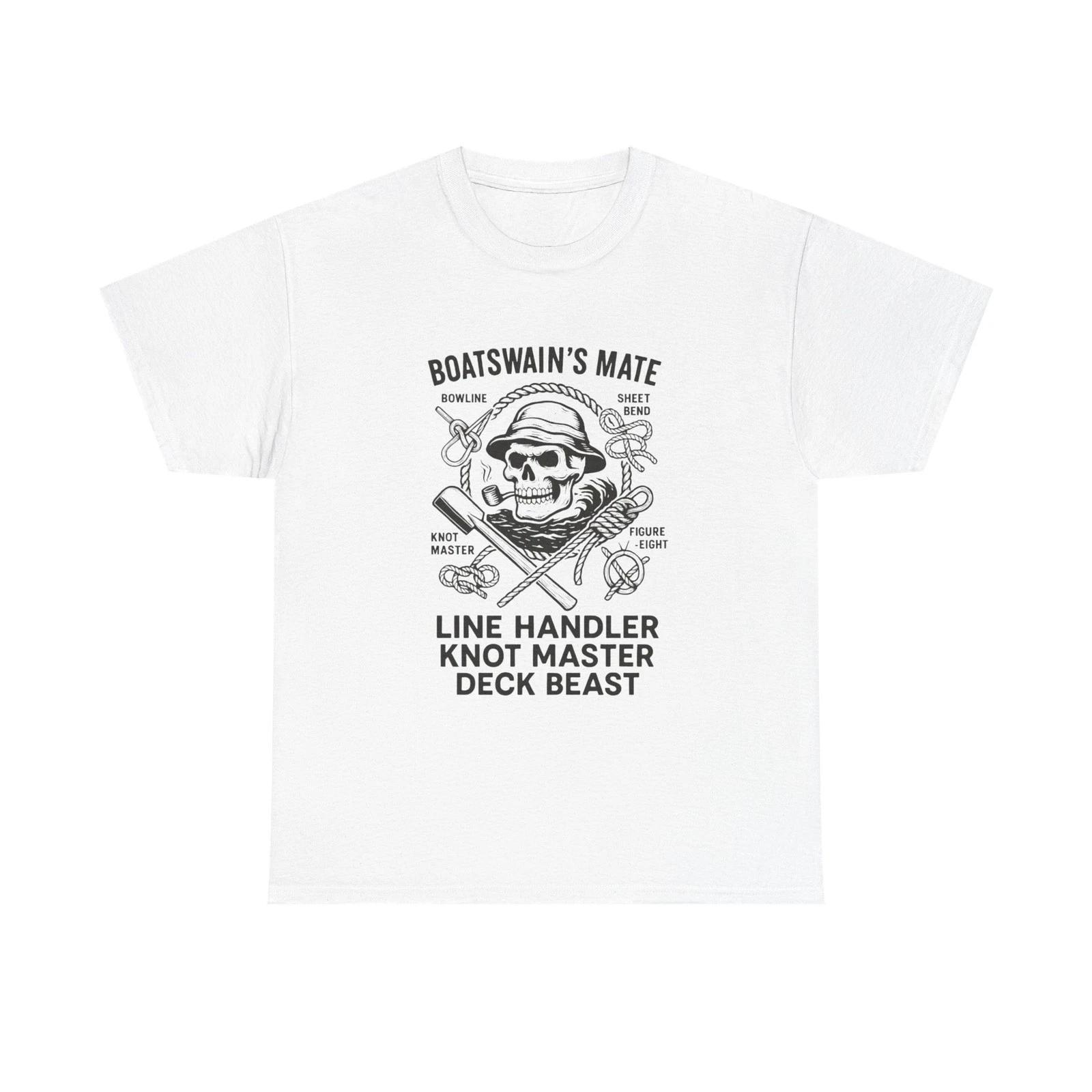 Boatswain s Mate Graphic T-Shirt Unisex Heavy Cotton Tee GIFT NEW 2XL