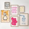 Minimalist Shower Head Funny Duck Quotation Posters Canvas Printing Wall Art Bathroom Toilet Home Decor