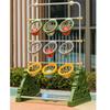 Kids' Throwing Rack Game: Sandbags & Frisbee Targets for Physical & Sensory Training