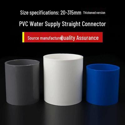 Raccords de tuyaux d'alimentation en eau en PVC: Raccords pour Aquarium, Débit d'eau Haut/Bas, Passage Droit, Tailles 20-315