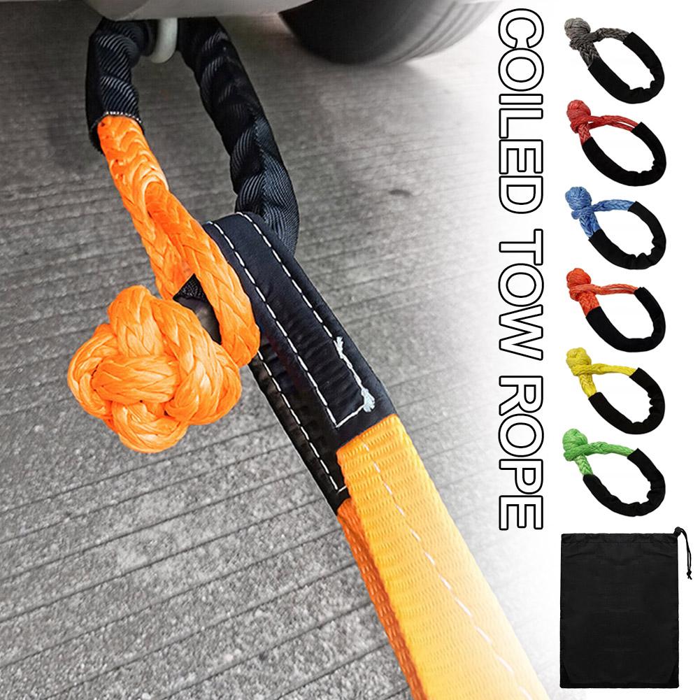 

Синтетический внедорожник Автомобильный прицеп Лента Веревка 1/2 дюйма X Скоба Квадроцикл Фунт Мягкий Буксировочный Внедорожник 22-дюймовый автомобиль Br N3X0