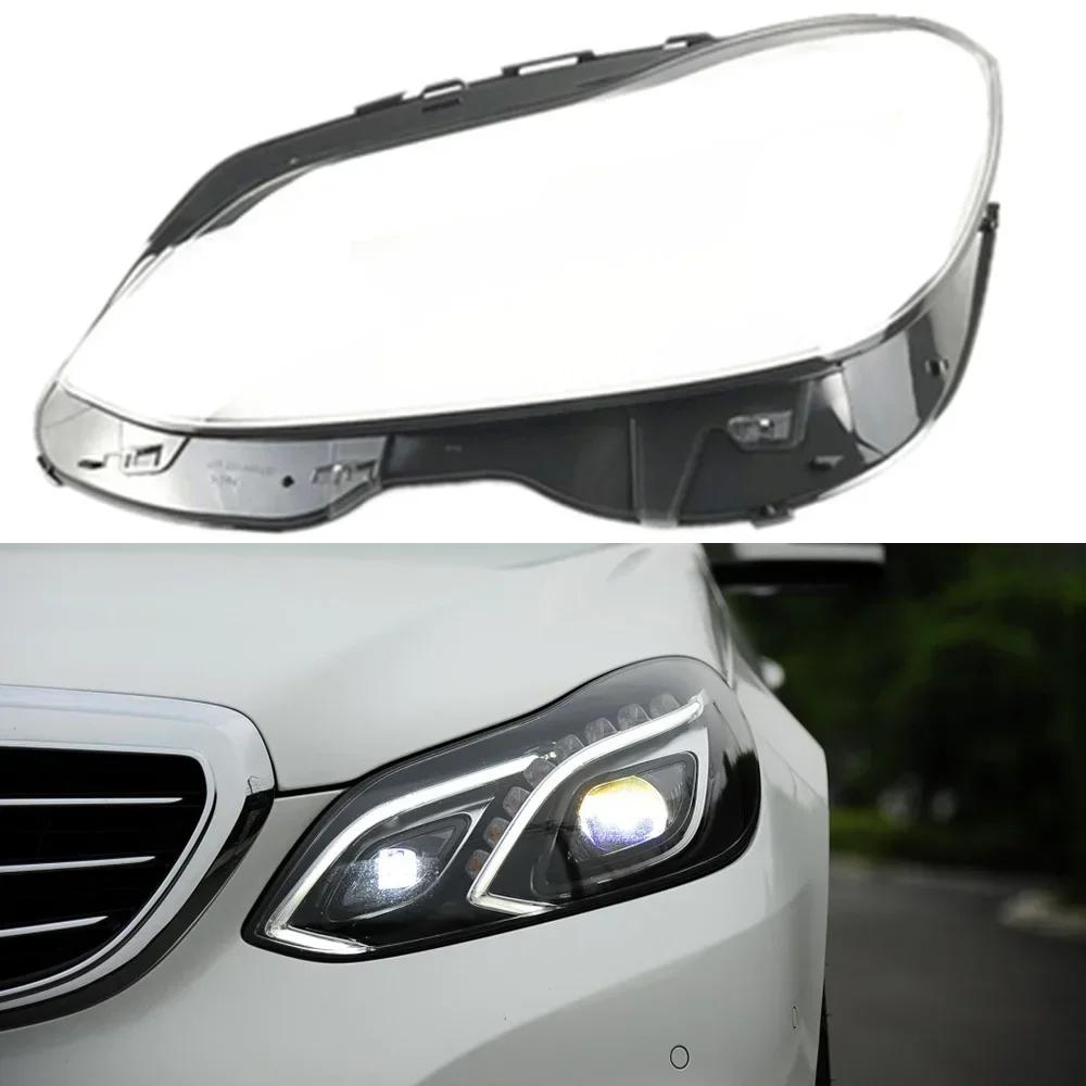 MVW1 Car Lampshade Lamp Shell Front Headlamp Glass Headlight Cover For Mercedes-Benz W212 E200L E260L E280L E300L E350L 2014 2015