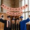 Creative Graduation Banner Garland Reusable Graduation Party Hanging Decorations  Wall Decor