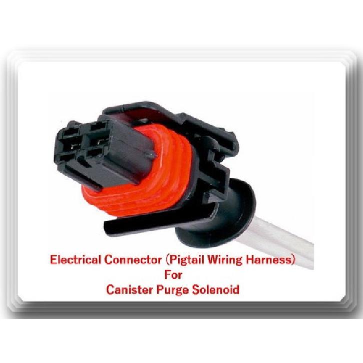 Electrical Connector of Vapor Canister Purge Solenoid Fits: GM