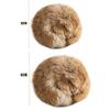 New Rabbit Fur Cat Ball Durable Soft Fluffy Cat Scratch Resistant Pet Sniffing for Indoor Cats Kicks Chase Games