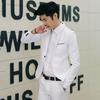 Men's Fashion One Button Suit Coat Wedding Business Casual Slim Lapel Jacket