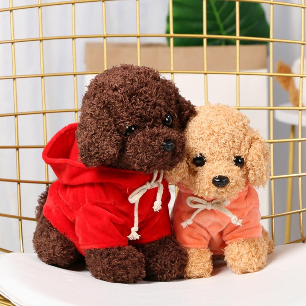 Puppy Plush Toy Dog Doll Teddy Dog Cloth Doll Cute Bed Small Animal Doll