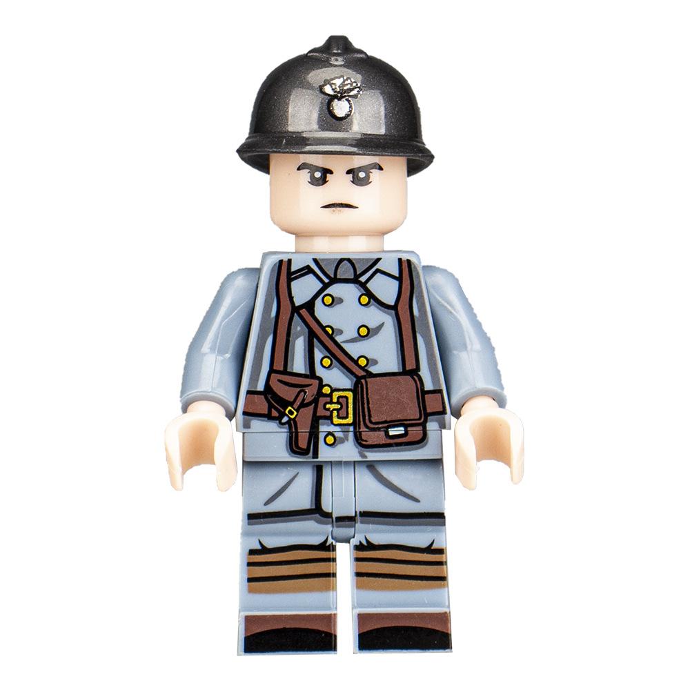 Military Building Block Doll Collection Series Building Block Children'S Toy Assembly