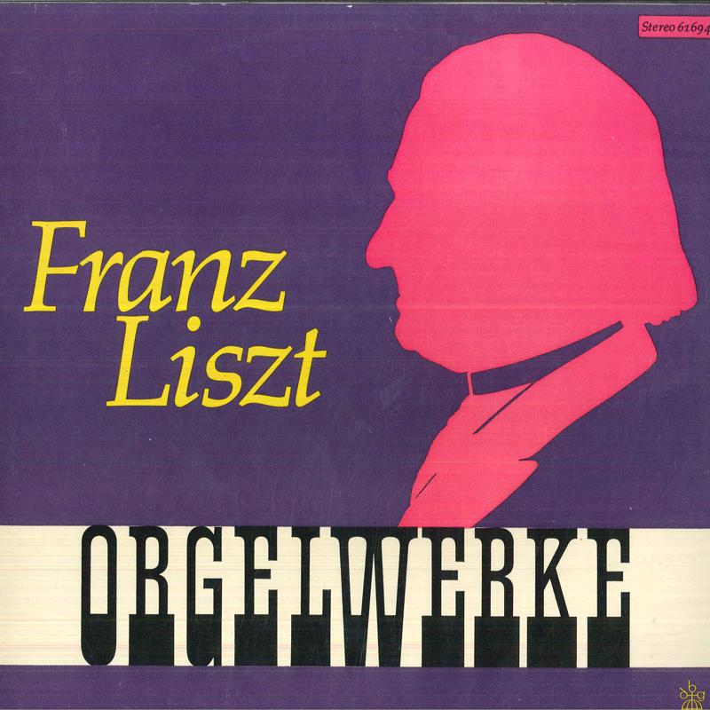 

LP Record KURT RAPF Liszt Orgelwerke 61694 IMPRESSION Germany Classical Used