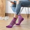 5 Pairs Cotton Happy Socks With Toes Colorful Young, Casual, Fashion Soft Elastic Five Finger Socks Street Fashion Sokken