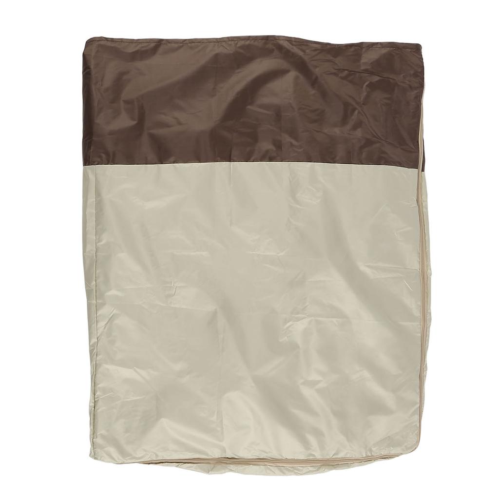 Folding Bed Cover 210D Oxford Cloth Dustproof Waterproof Rollaway Bed Protective Cover for Swimming Pool Beach Chairs