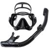 New Large Frame Diving Goggles Snorkel Set