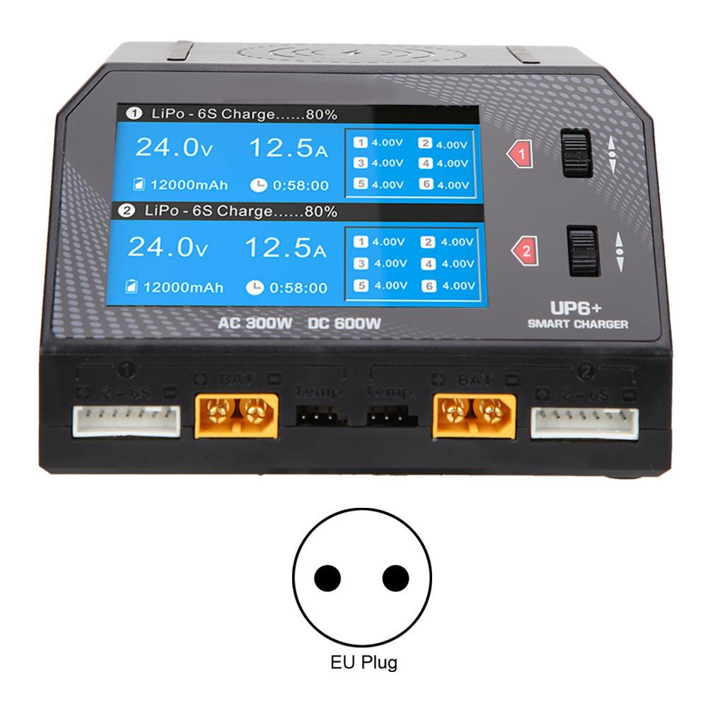 For ULTRAPOWER UP6+ AC 2x150w DC 2x300W Dual Channel Smart Balance Charger 100  Us