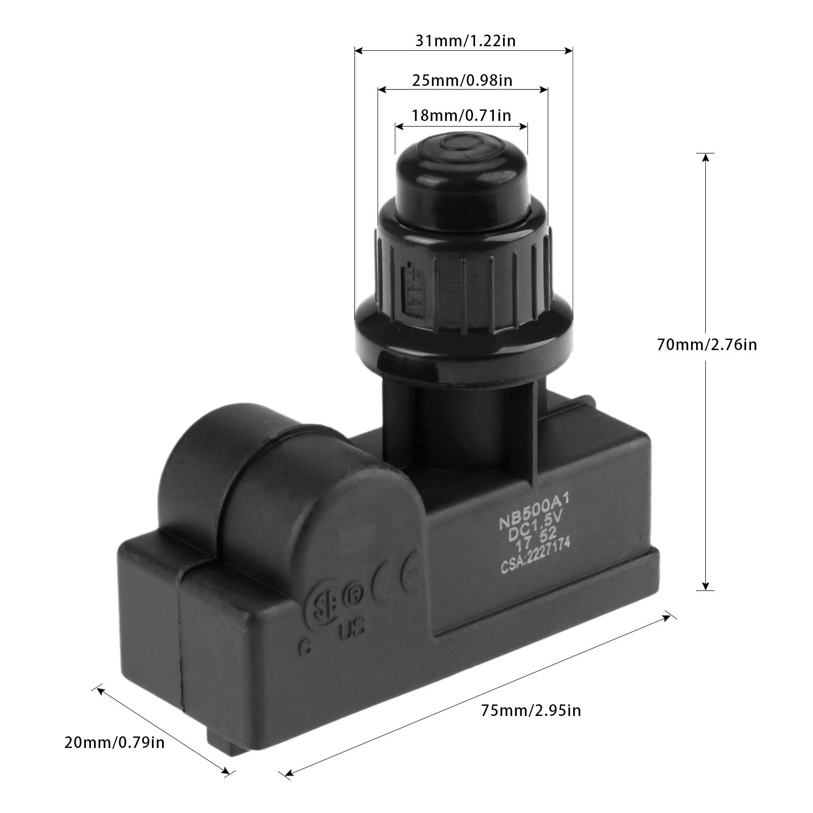 

BBQ Gas Grill AA Battery Universal Spark Generator Push Button Ignitor Igniter for Broil King Kenmore Sears 1/2/3/4/5/6 Outlet