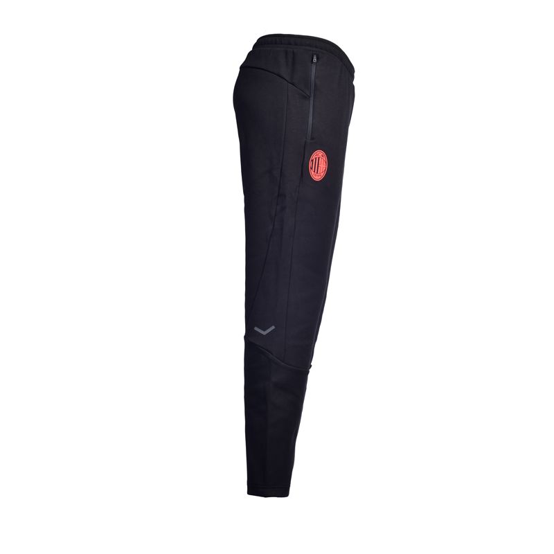 Men's Black Regular Jogging Bottoms Milan AC PUMA