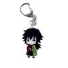 Anime Demon Slayer Figure Tanjirou Kamado Nezuko Tomioka Giyuu Kimetsu No Yaiba Cartoon Acrylic Keychain Pendant Key Ring Lovely Gifts