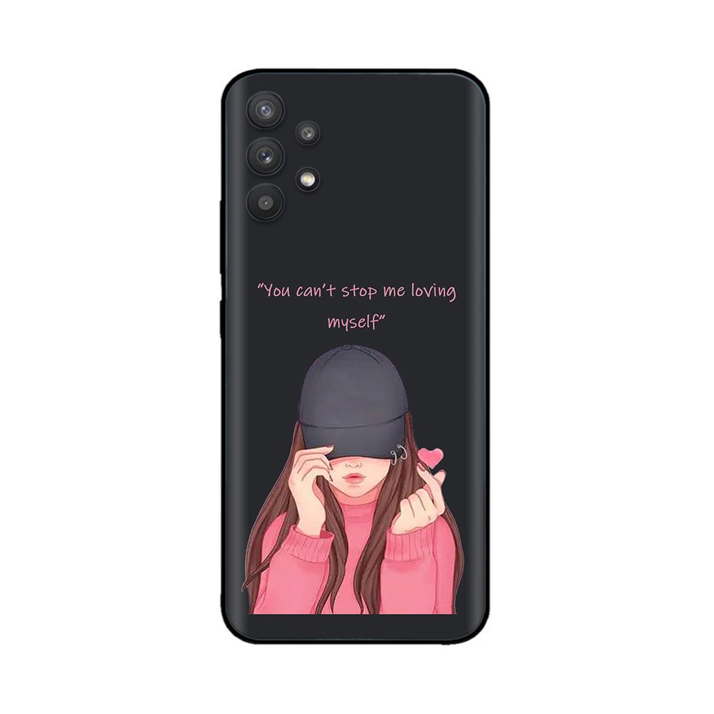 For Samsung A32 Case Soft Black Silicone Phone Back Cover for Samsung Galaxy A32 4G A325 A 32 5G A326 Case Fundas Coque Bumper