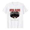 Herren Damen Royal Blood Band T-Shirt Dead Company Doppel Tiger Grafikdruck Merch Kurzarm Baumwolle Freizeit-T-Shirts Unisex T-Shirts