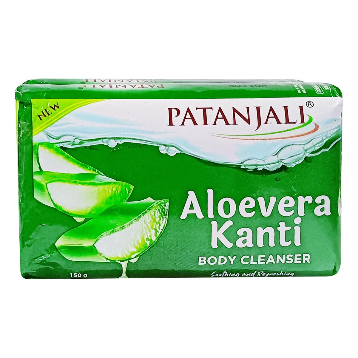 

Patanjali Aloevera Kanti Body Cleanser, With Useful In Nourishing & Glorifying The Skin, 600gm