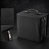 CD Storage Box Portable Disc with Handle Zippered