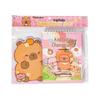 Yuxian Capybara Adventure Sticker Book: Creative & Educational Diary for Kids