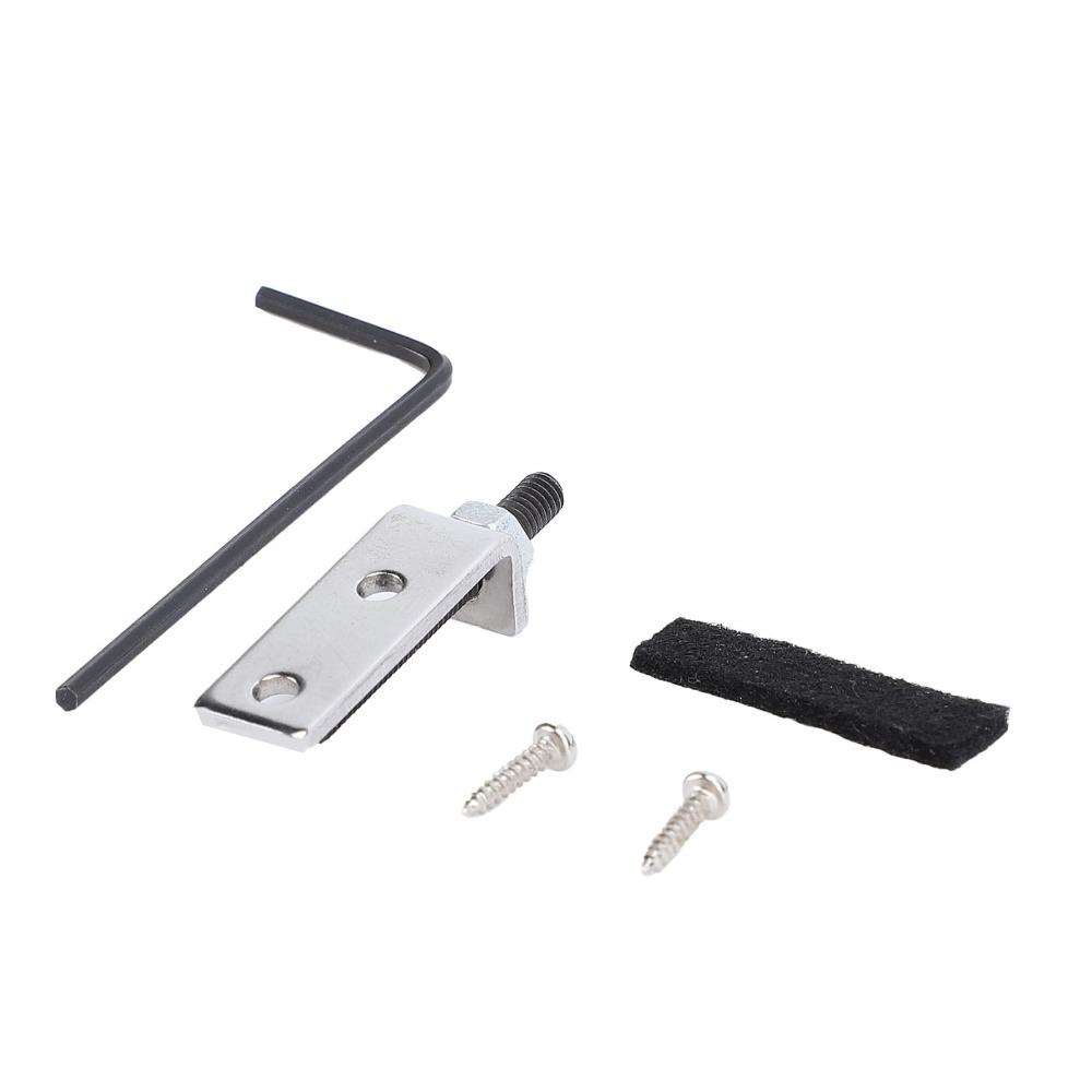 2sets Metal Tremolo Guitar Bridge Stopper Tremolo Bridge Stabilizer Kit Electric Guitar