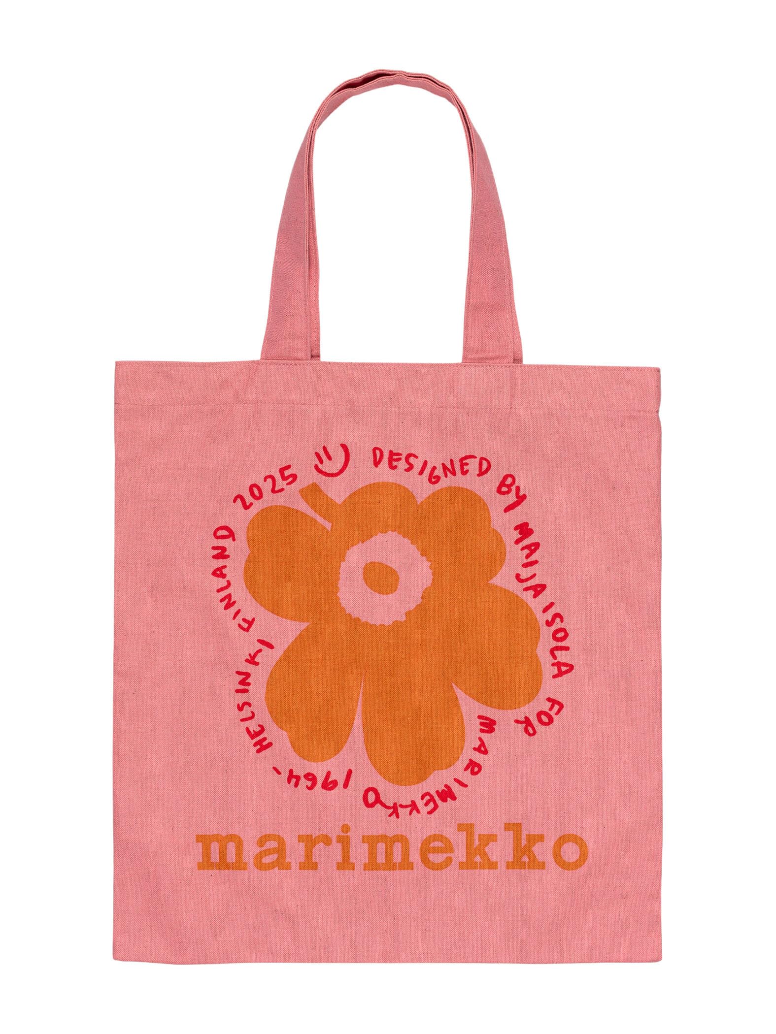 

Marimekko Vankka Unikko Placement Tote Pink and Orange Bag, Women s, 52_1_52253694178,