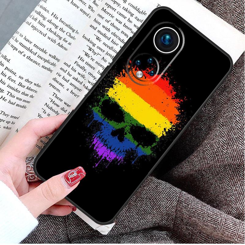 Gay Pride Rainbow Flag Case For Honor X9b X8b X6 X7 X8 X9 X6a X7a X8a X9a Honor 70 50 90 Lite Magic 6 5 Pro Cover