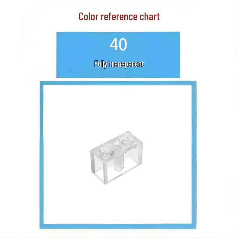MOC 30161 50g Small Particle Interlocking Blocks: Spare Parts, Hinge Plate, Windscreen 50g (Approx. 66 pieces)