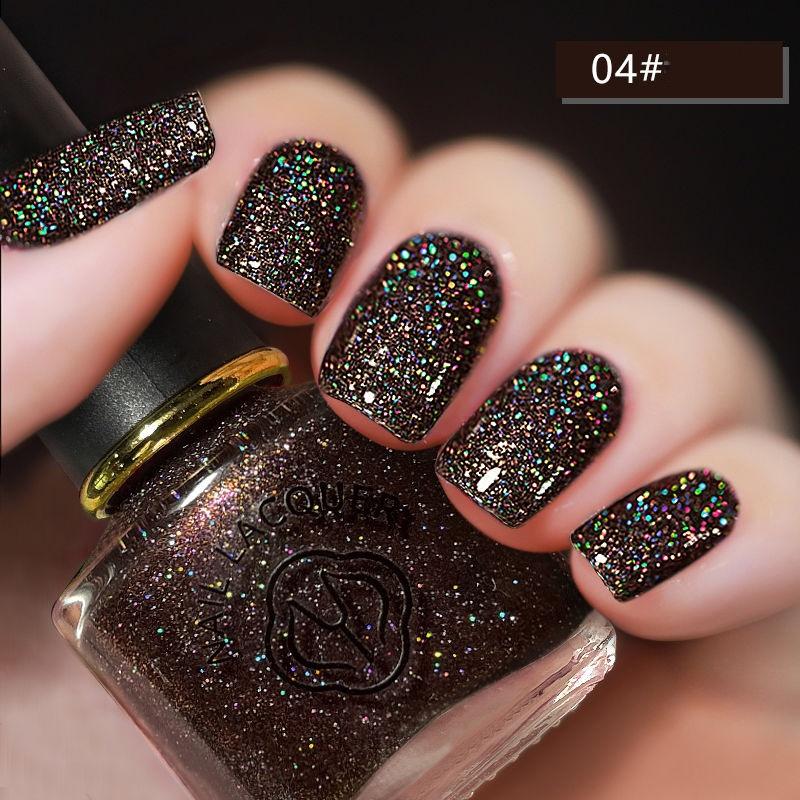 

26 цветов нового лазерного лака для ногтей Net Red Star Diamond Violet Snow Leaf Lotus Light Fish Smoke Rose Gold 04