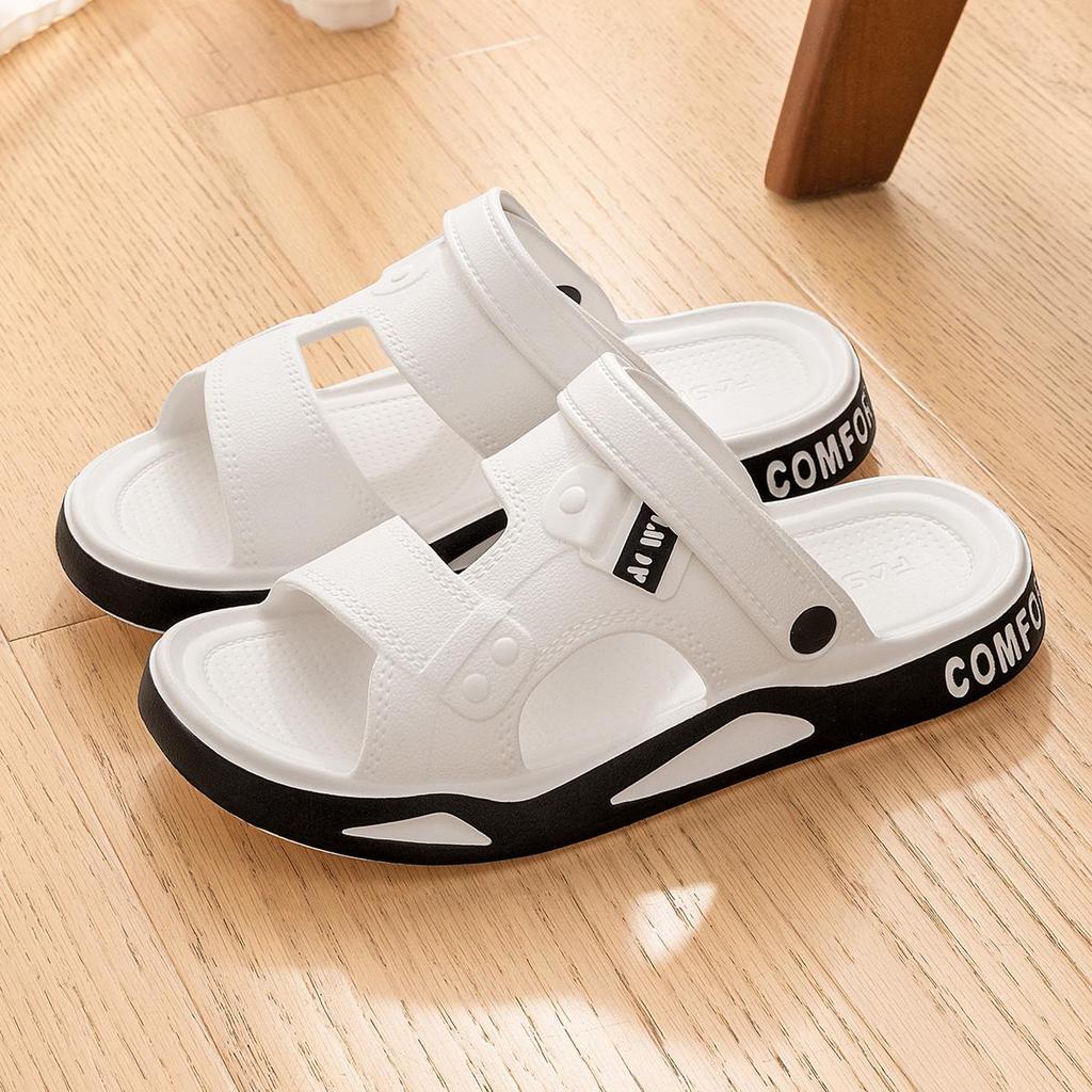 Summer Men Sandals Flat Soft Beach Sandals Fashion Comfortable Non-slip Sandals Lightweight Casual Men Sandals