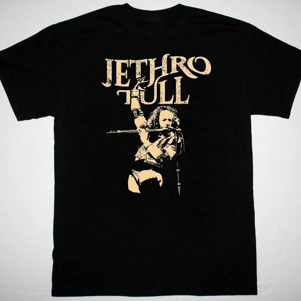 Ian Anderson Jethro Tull Concert T-shirt Black Unisex All Sizes XZ804