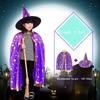 Children Cosplay Witch Clothes Cosplay Cloak Show Costumes Halloween Cloak Performance Costumes