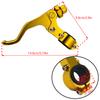 Long Lasting High Strength Alloy Custom Motorcycle Clutch Handle Lever with Anti Slip Grip Universal for Multiple Models