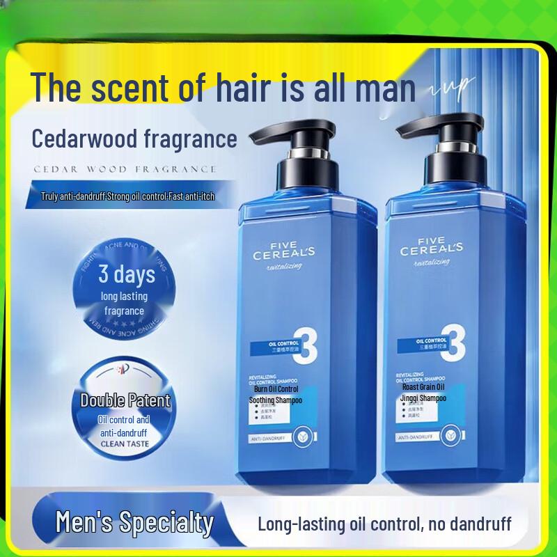 

Korean Five Grains Men s Silicone-Free Anti-Dandruff Shampoo