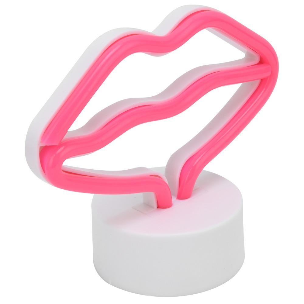 Pink LED Neon Light USB Powered Neon Light Lamp Gifts Neon Lamp  Home Decor