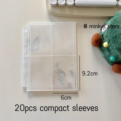 MINKYS Kawaii Fluffy Bear Puppy A5 Kpop Photocard Binder Collect Book Idol Plush Photo Card Holder Photocards Album