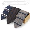 Krawat dzianinowy 7cm spiczasty krawat dzianinowy modny męski krawat business casual prezent na Dzień Ojca akcesoria do garnituru krawat