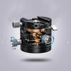 Leofoto G20 Geared Pan Gear Horizontal 50mm Base 20kg Load 036884 Head, 2-Axis Adjustment, ±15° Adjustment, Arca-Swiss Compatible, Diameter, Capacity,