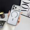 Matte Transparent Wireless Charging Magnetic For Magsafe Case For iPhone 17 16 15 14 13 Pro Max 17Air Shockproof Acrylic Cover