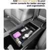 2026 Equinox Center Console Organizer - For 2025-2026 Chevy Equinox Double Layer Center Console Organizer - Double-Layer Armrest Box Storage Tray For