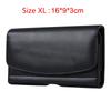 Universal Leather Phone Holster Belt Case Mobile Phone Bag For iPhone 14 13 Samsung Huawei Xiaomi Men Waist Bag Pouch