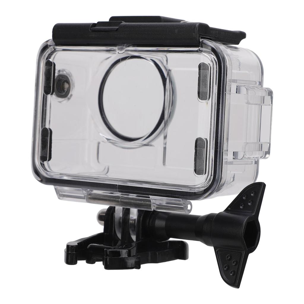 Action Camera Waterproof Case Underwater Protective Housing Case Compatible for Osmo Action 4 3 60M Diving Housing Shell