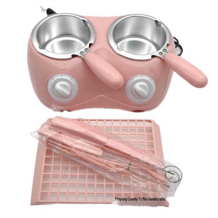 Cross-Border Electric Double Burner Pot for Chocolate Melting, DIY Soap, Essential Oils, and Baking